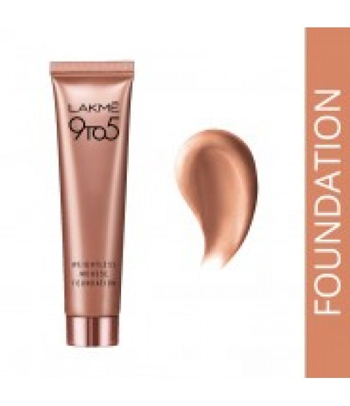Lakme 9 to 5 Weightless Mousse Foundation, Rose Ivory, 29g